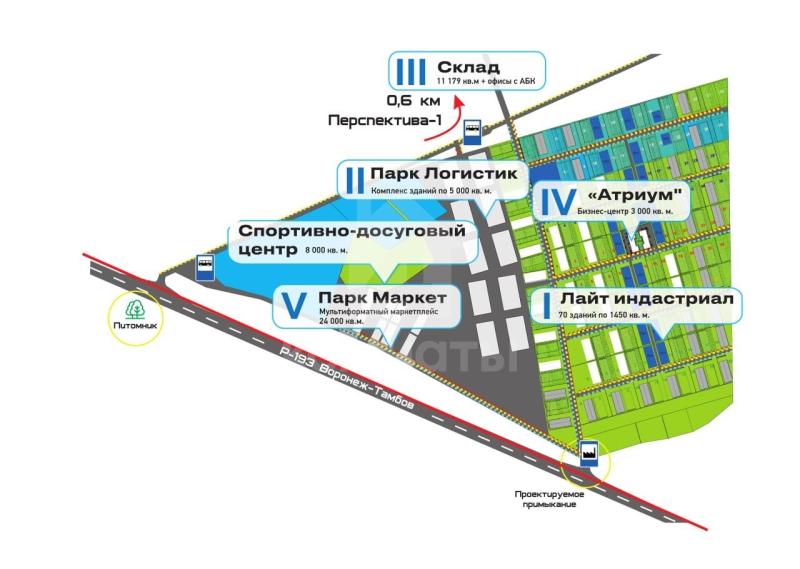 Склад, 1 450 м²